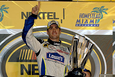 Jimmie Johnson, Nascar Nextel Cup champion