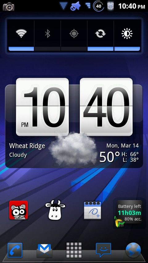 droid 2 themes
